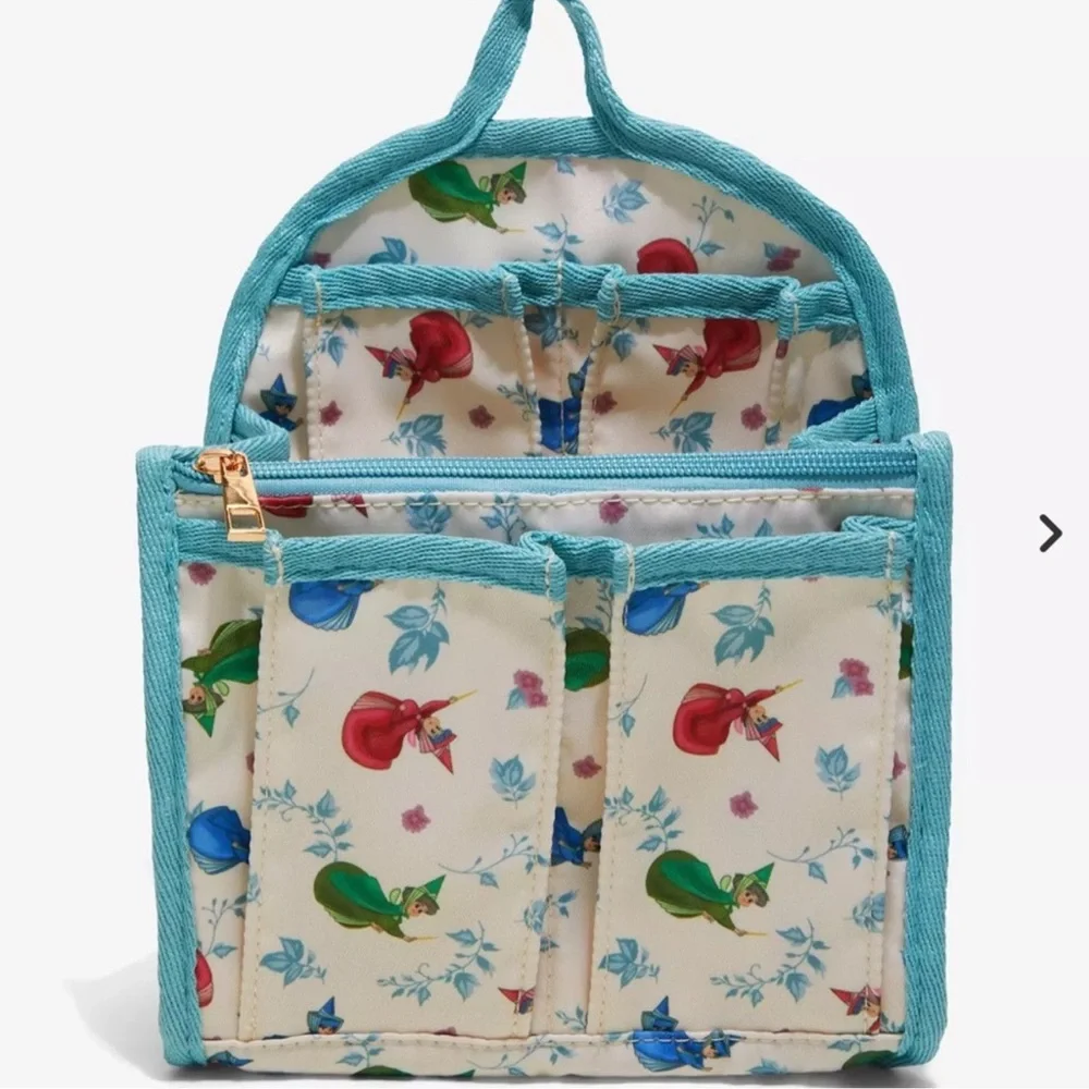 Our Universe Disney Sleeping Beauty Flora, Fauna, and Merryweather Mini Backpack